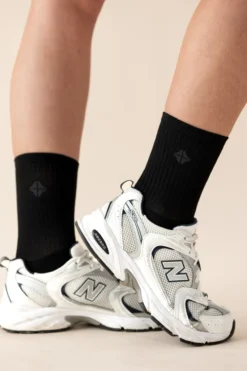 Adult Crew Socks in Midnight