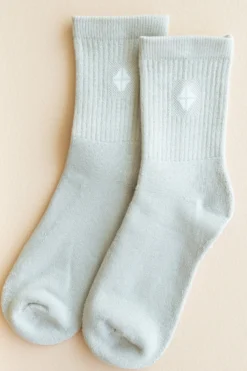 Adult Crew Socks in Oat