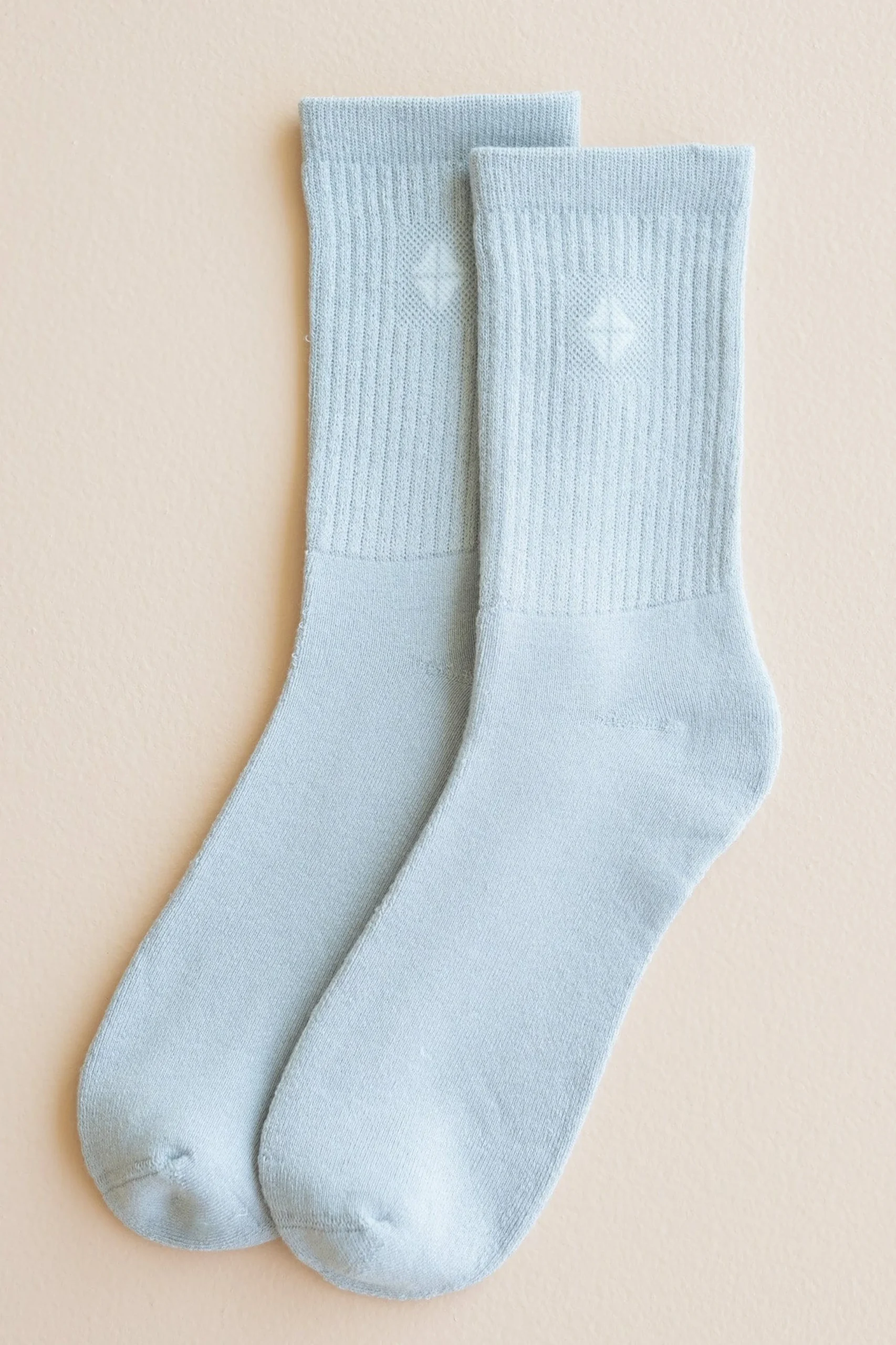 Adult Crew Socks in Storm