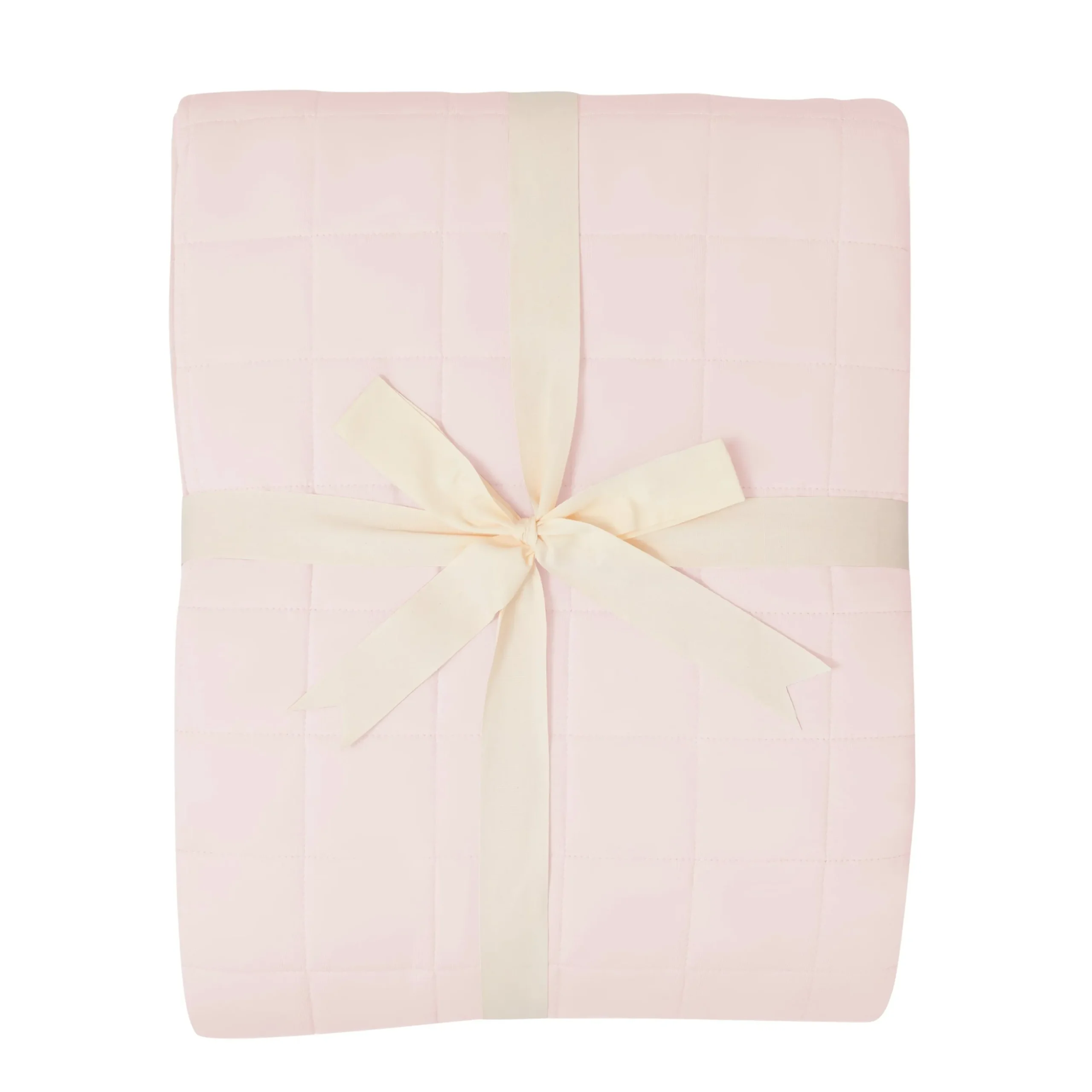 Adult Quilted Blanket in Blush 2.5