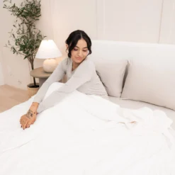 Adult Quilted Blanket in Cloud 1.0