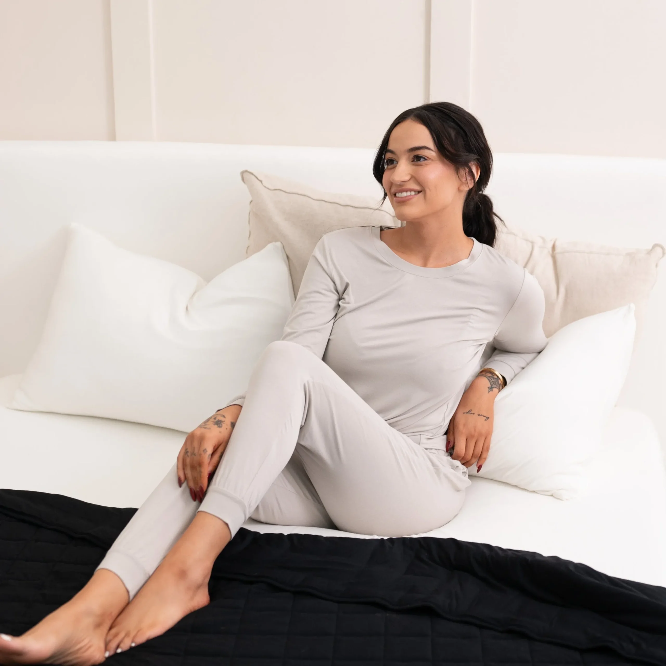 Adult Quilted Blanket in Midnight 2.5