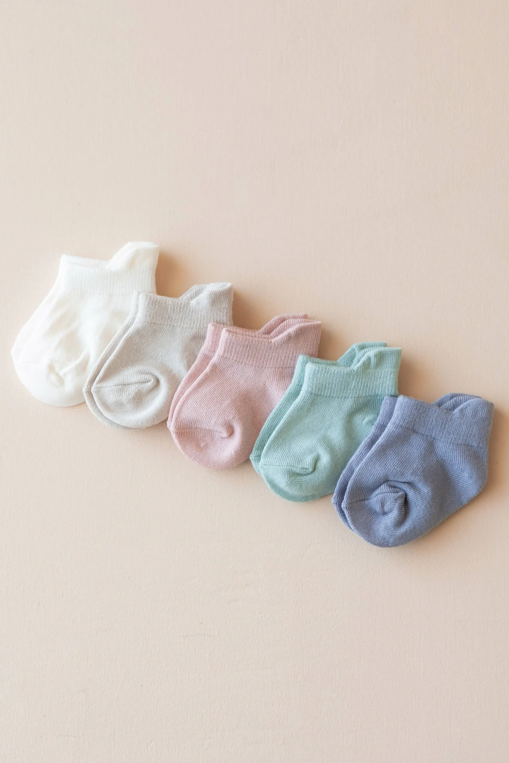 Ankle Socks Combo 5-Pack in Pastel
