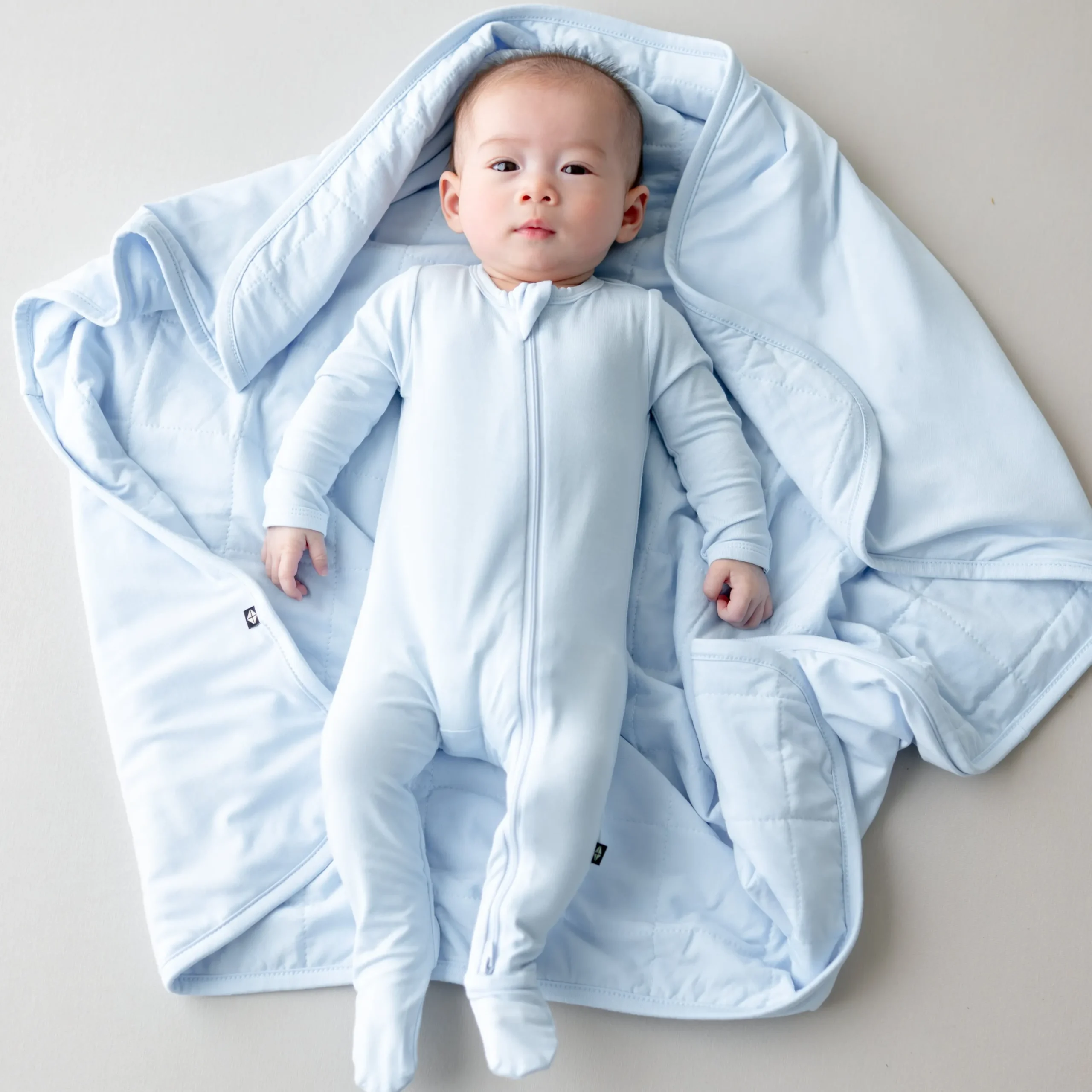 Baby Blanket in Breeze 1.0