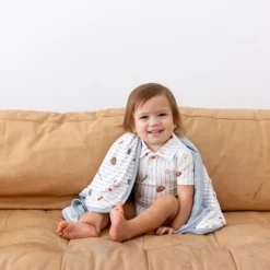 Baby Blanket in Home Run 1.0