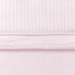 Baby Blanket in Small Sakura Stripe 1.0