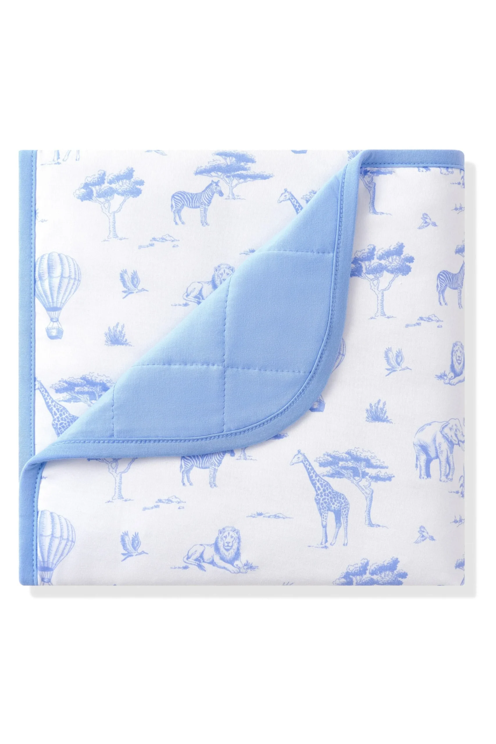Baby Blanket in Toile Safari