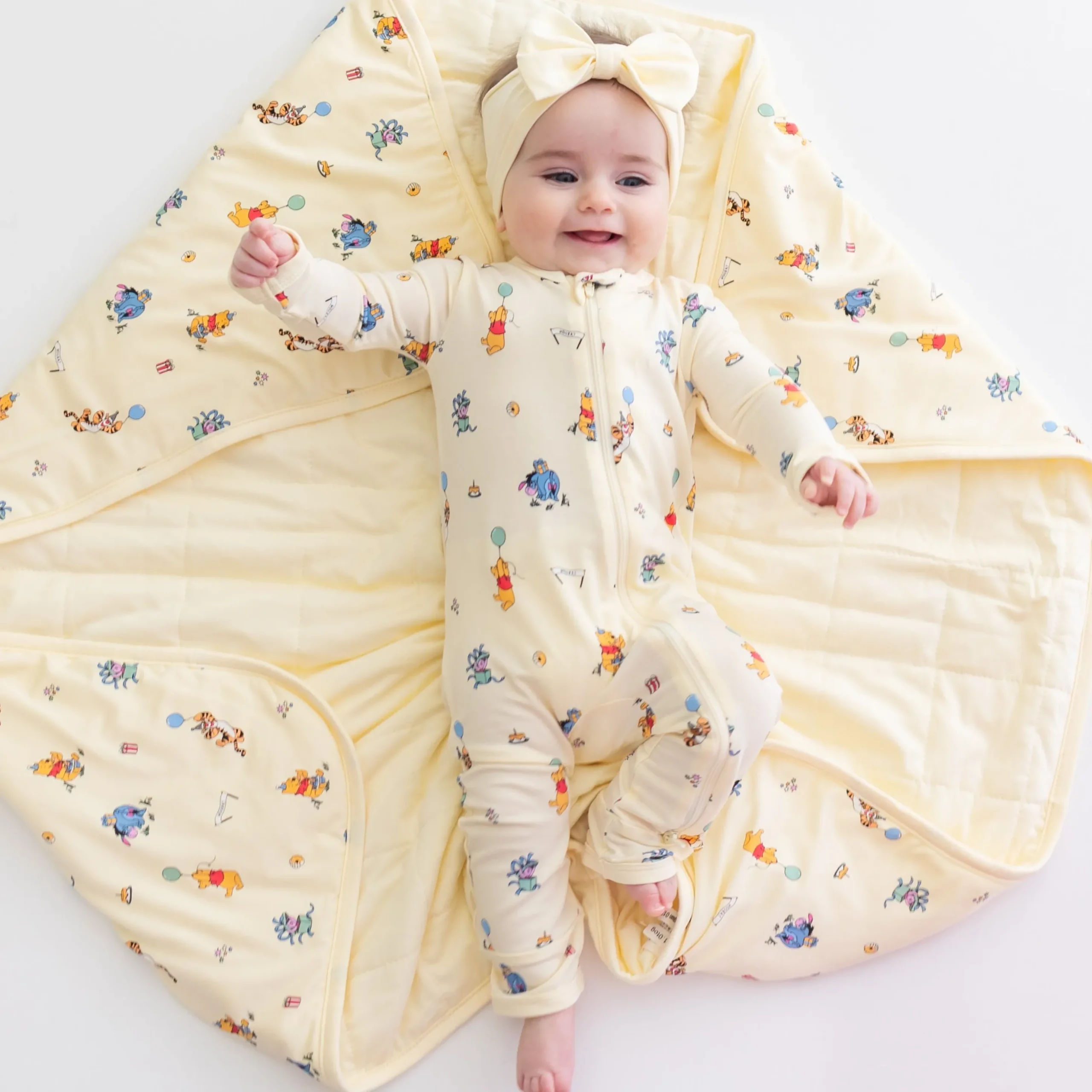 Baby Blanket in Winnie the Pooh Celebration 1.0