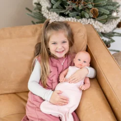 Baby Doll Sleep Bag in Blush