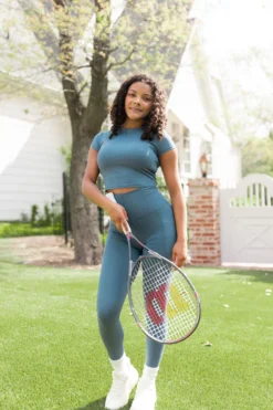 Bamboo Flex Baby Tee in Atlantic