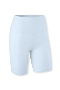 Bamboo Flex High Rise Biker Short in Breeze