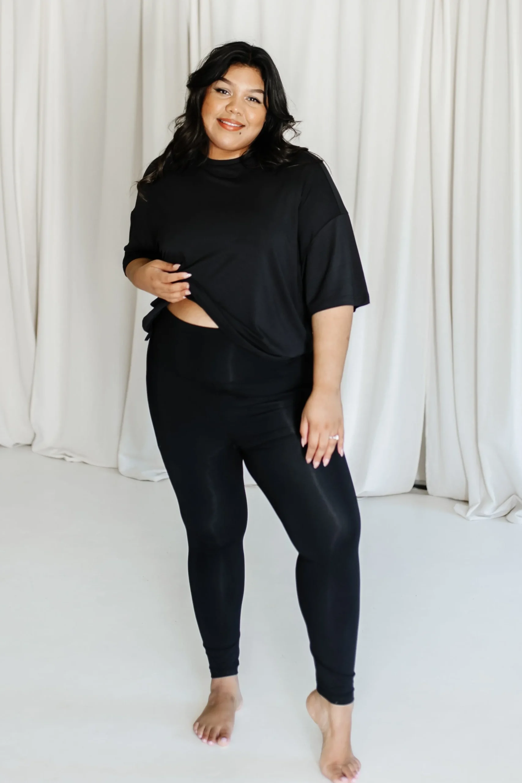 Bamboo Flex Women’s Leggings in Midnight