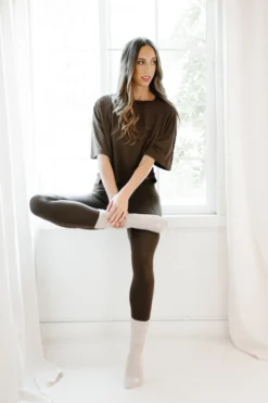 Bamboo Flex Women’s Leggings in Espresso