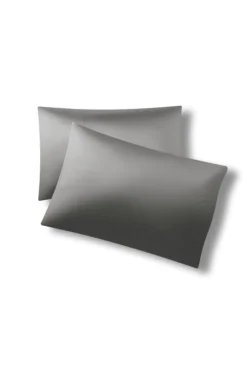 Bamboo Sateen Pillowcase Set in Ash