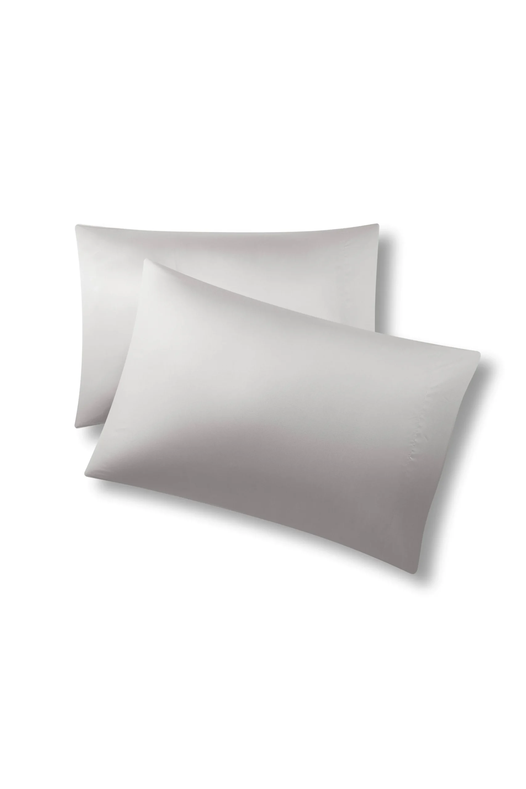Bamboo Sateen Pillowcase Set in Dove Gray