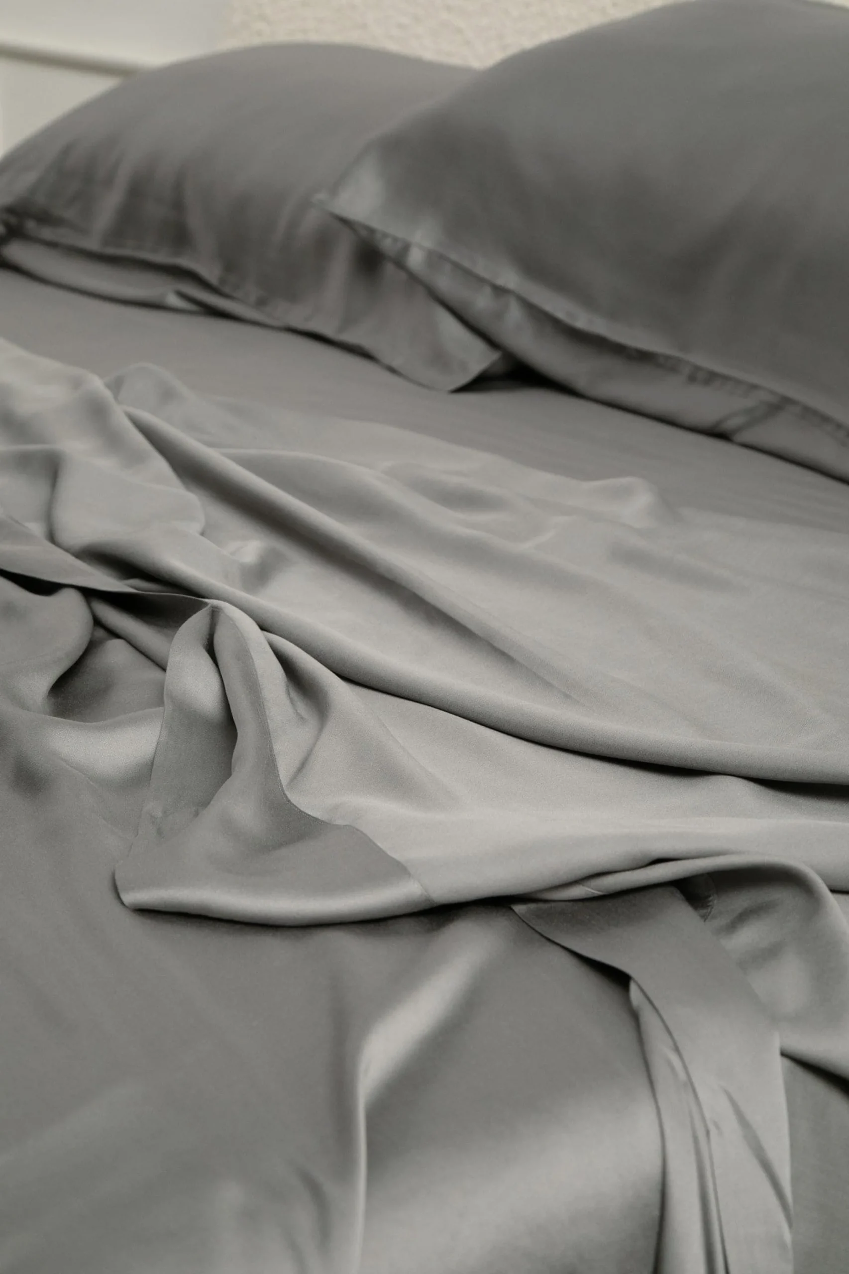 Bamboo Sateen Sheet Set in Ash