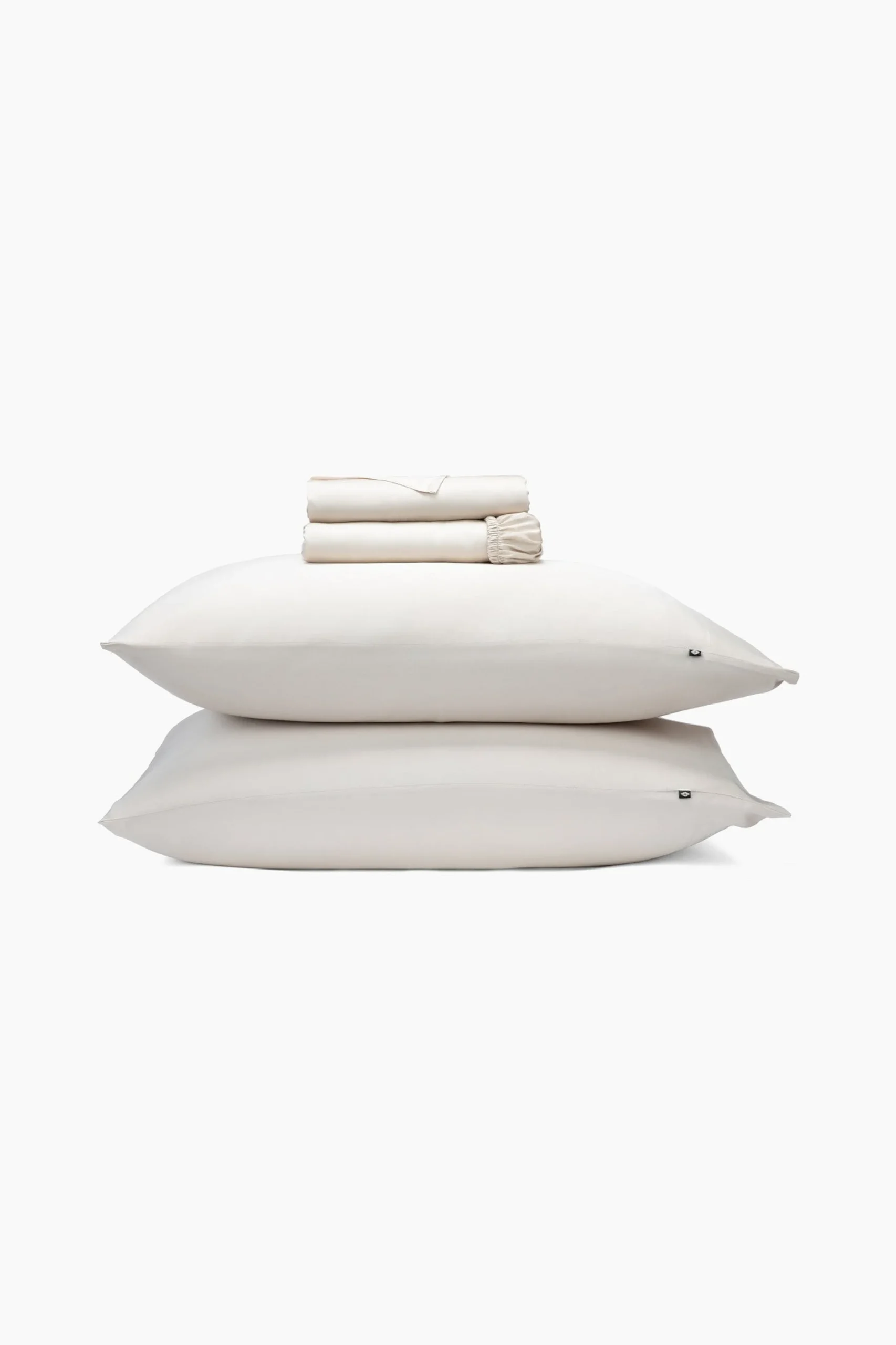 Bamboo Sateen Sheet Set in Champagne