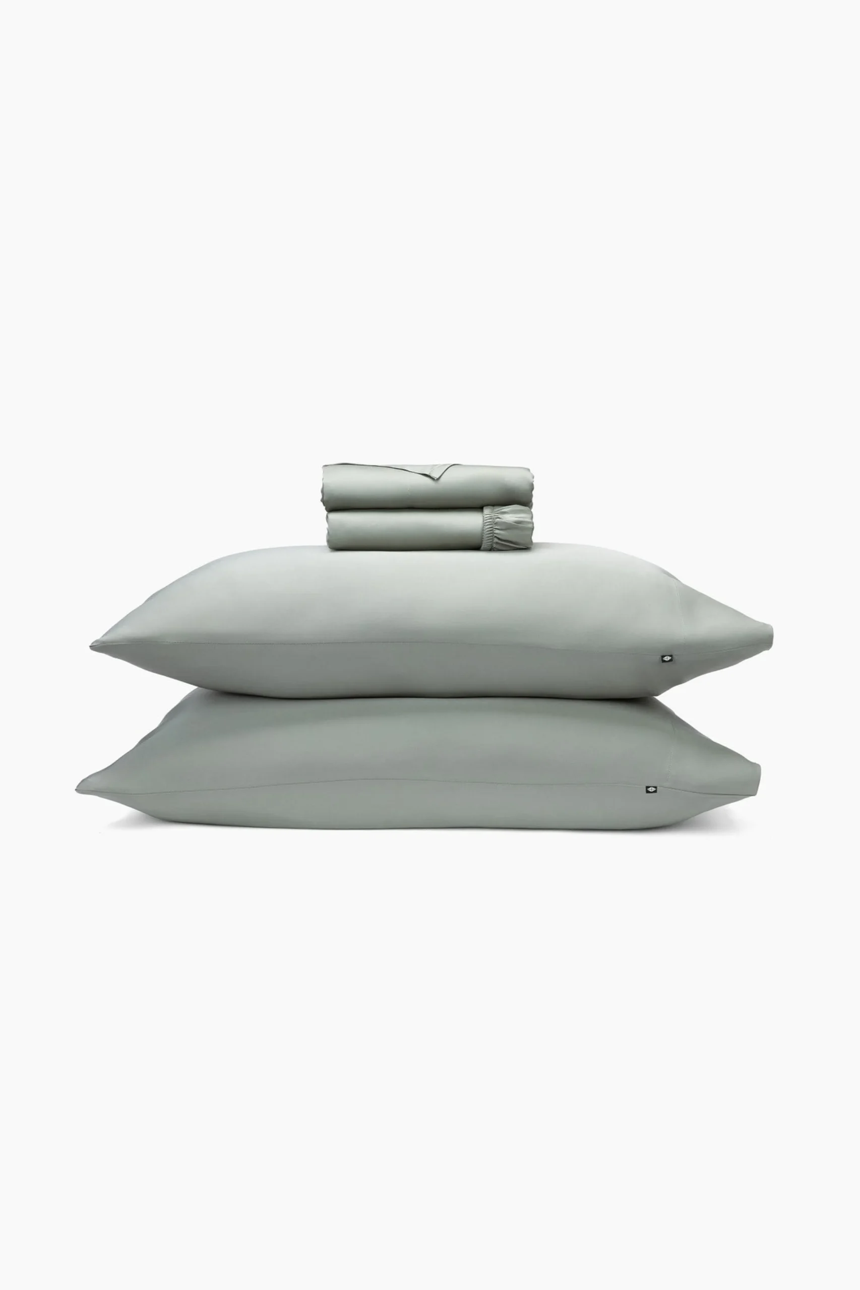 Bamboo Sateen Sheet Set in Eucalyptus