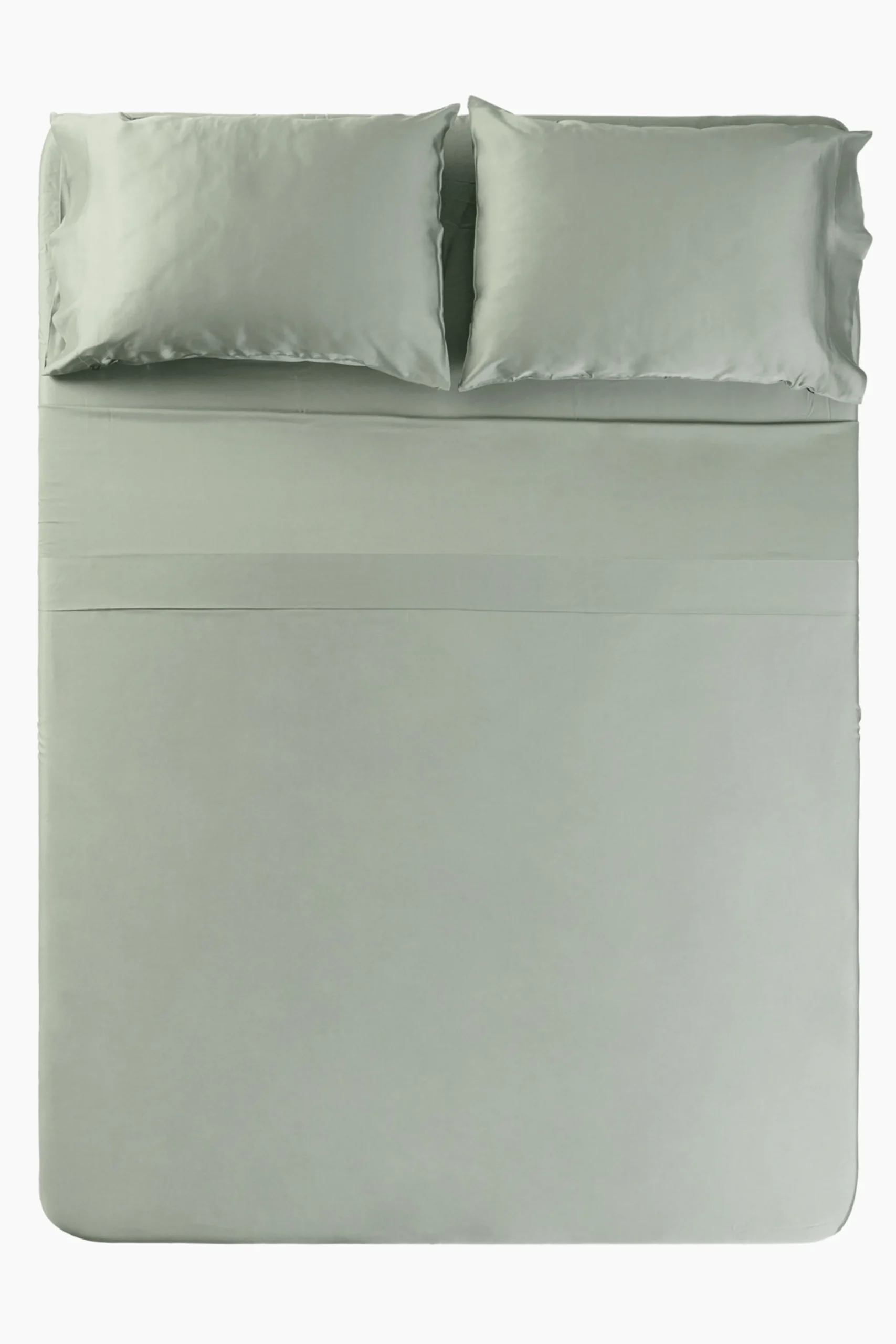 Bamboo Sateen Sheet Set in Eucalyptus