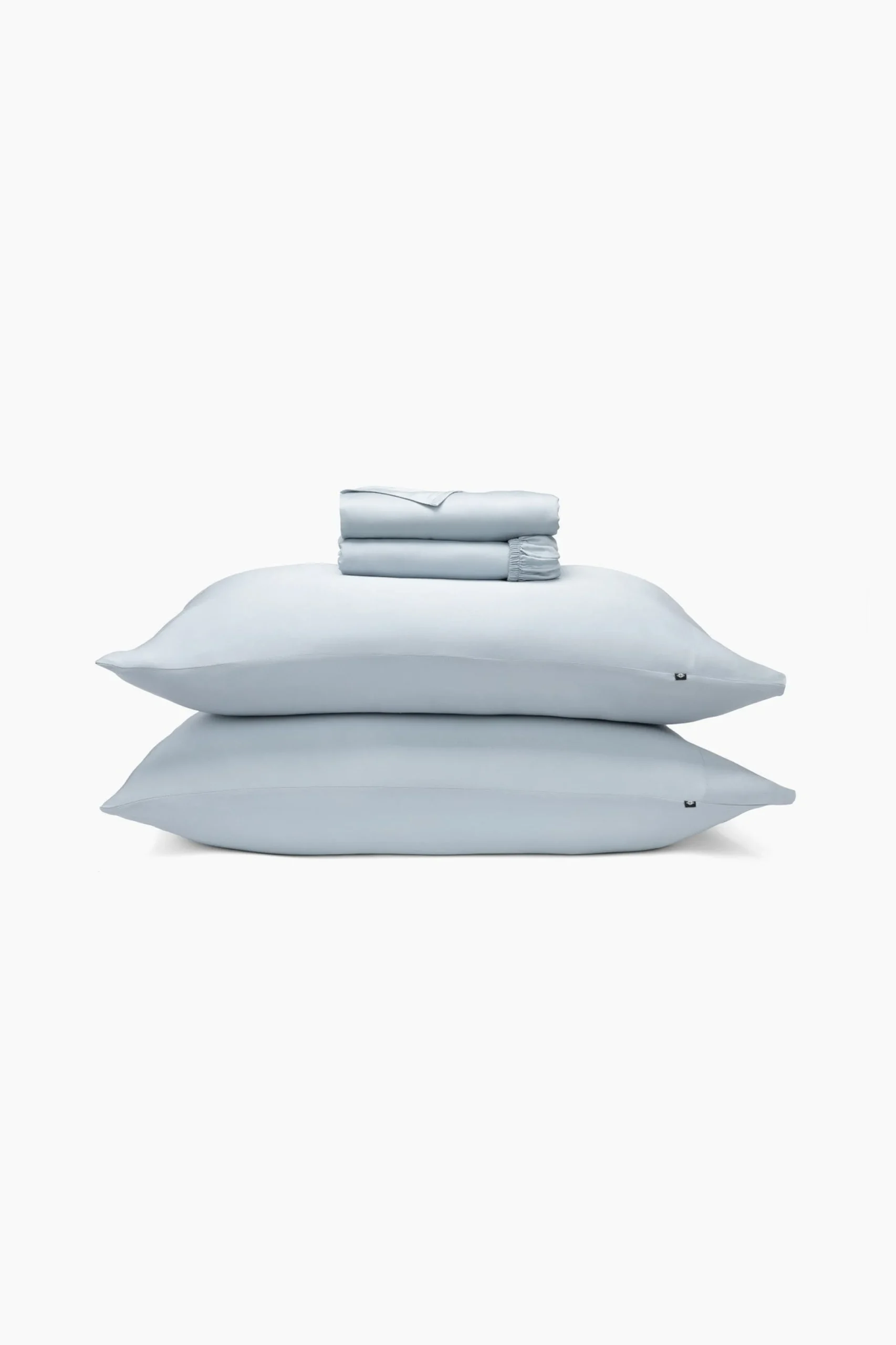 Bamboo Sateen Sheet Set in Ice