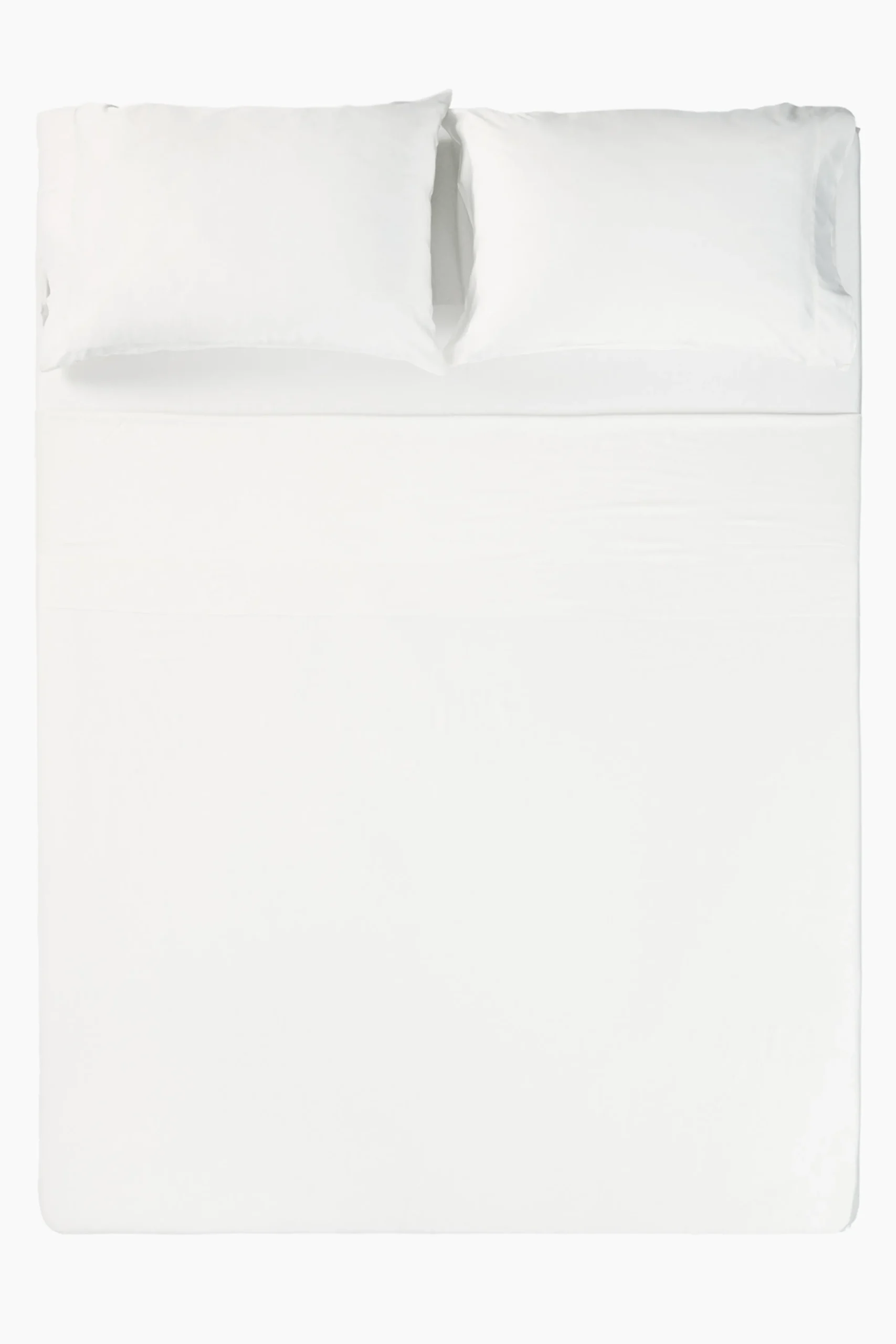 Bamboo Sateen Sheet Set in Shell