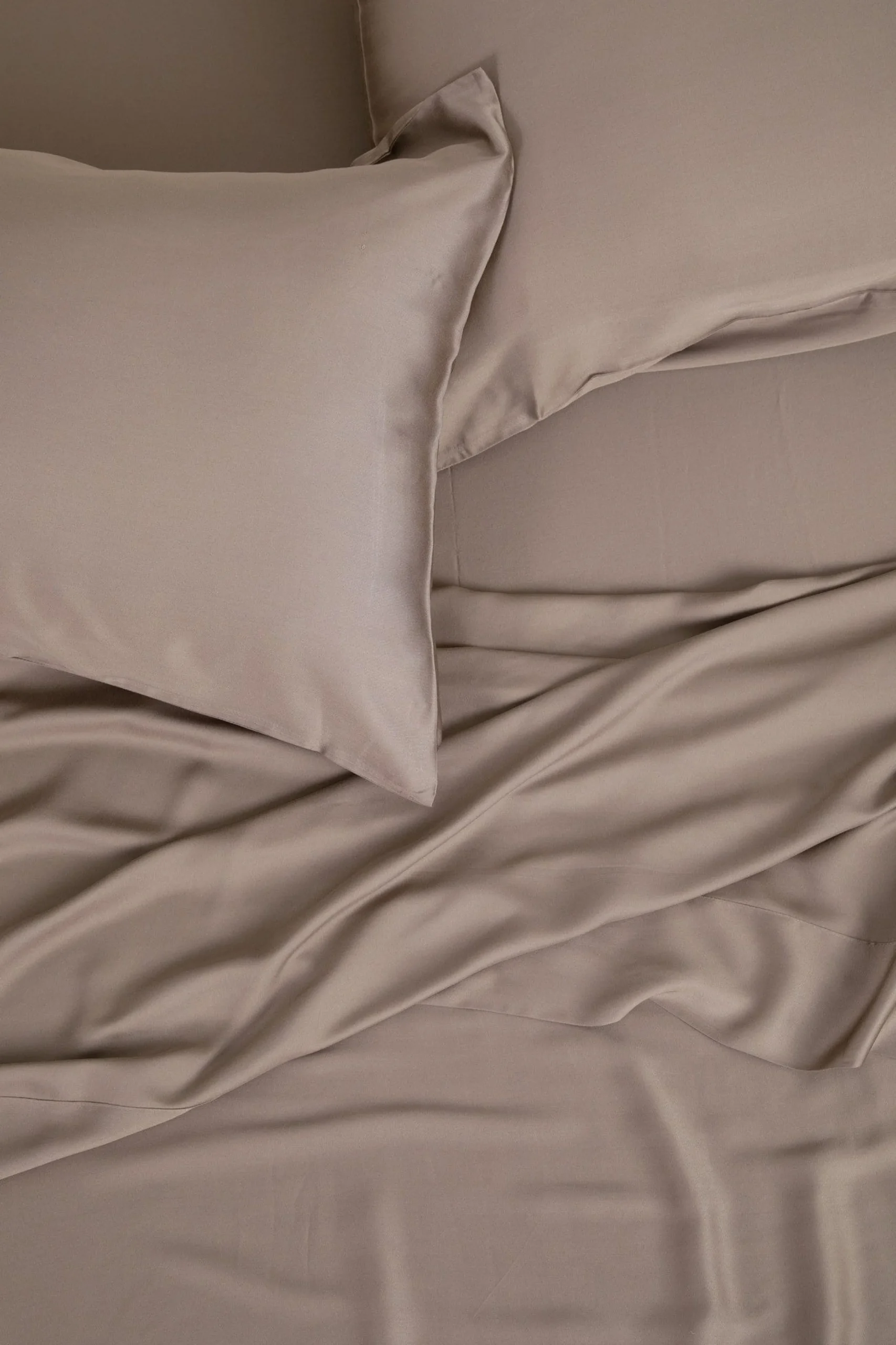 Bamboo Sateen Sheet Set in Truffle