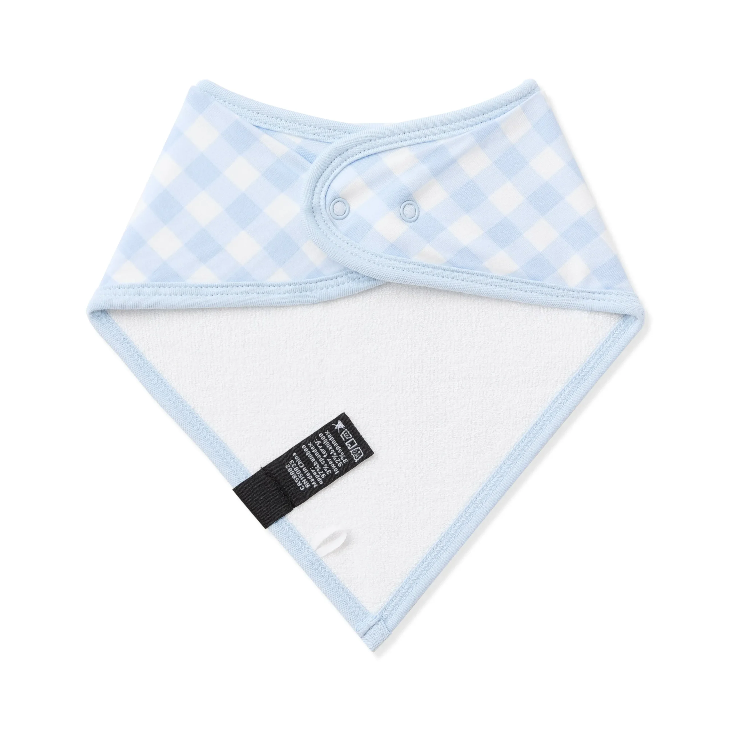 Bib in Gingham Breeze