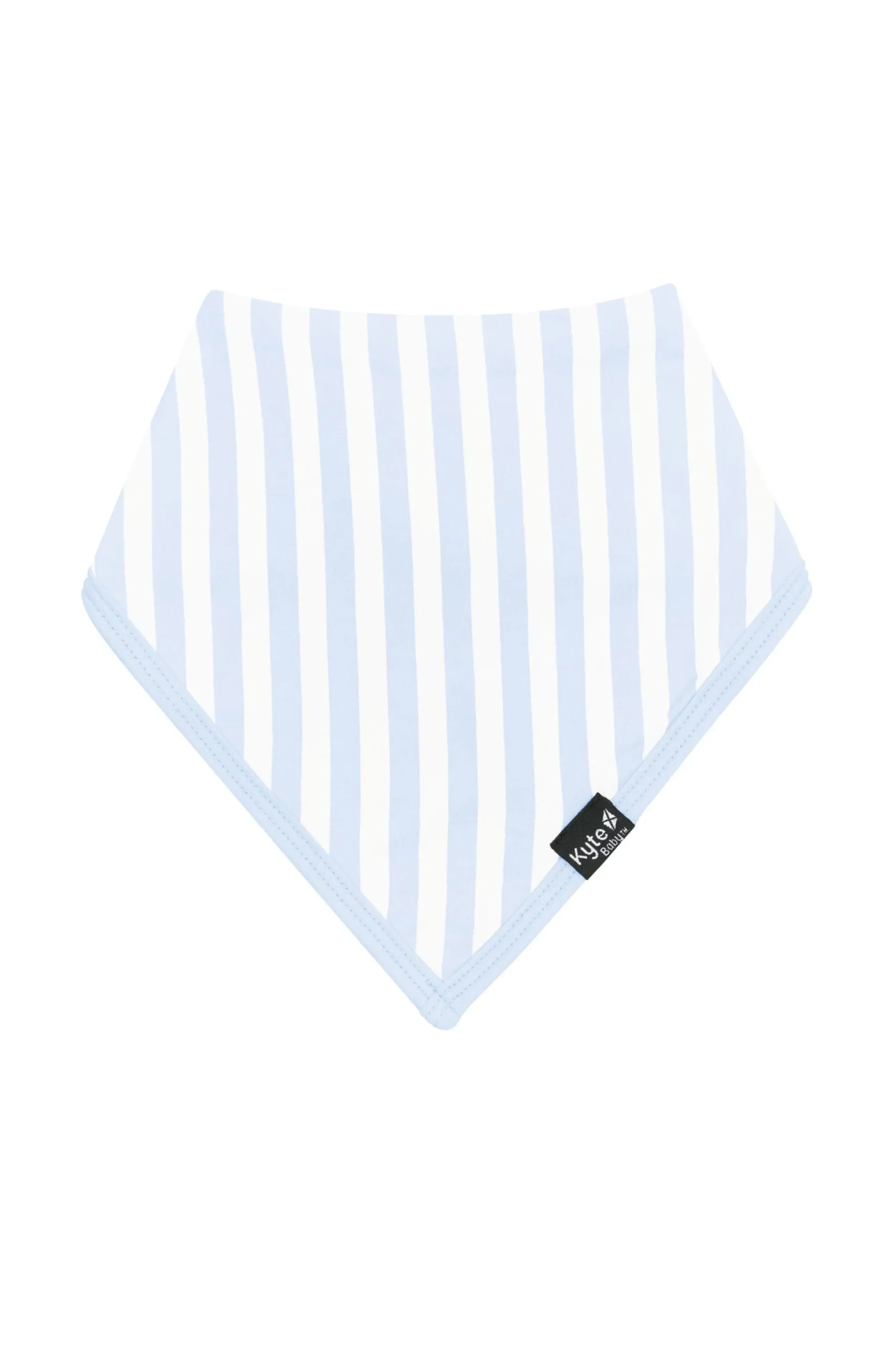Bib in Small Mist Stripe