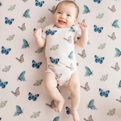 Bodysuit in Blush Butterfly