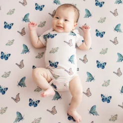 Bodysuit in Blush Butterfly