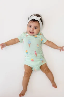 Bodysuit in Mint Ice Cream