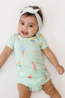 Bodysuit in Mint Ice Cream