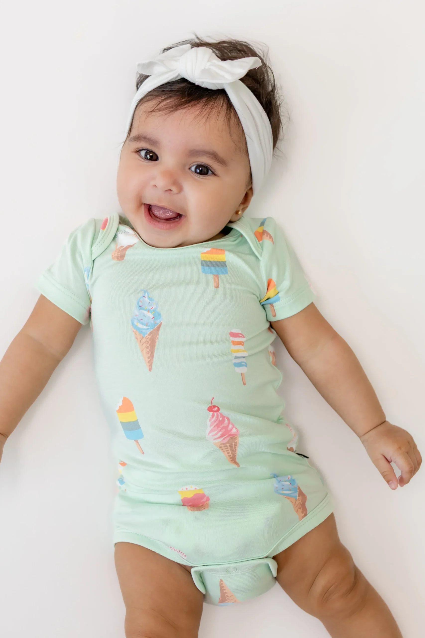 Bodysuit in Mint Ice Cream
