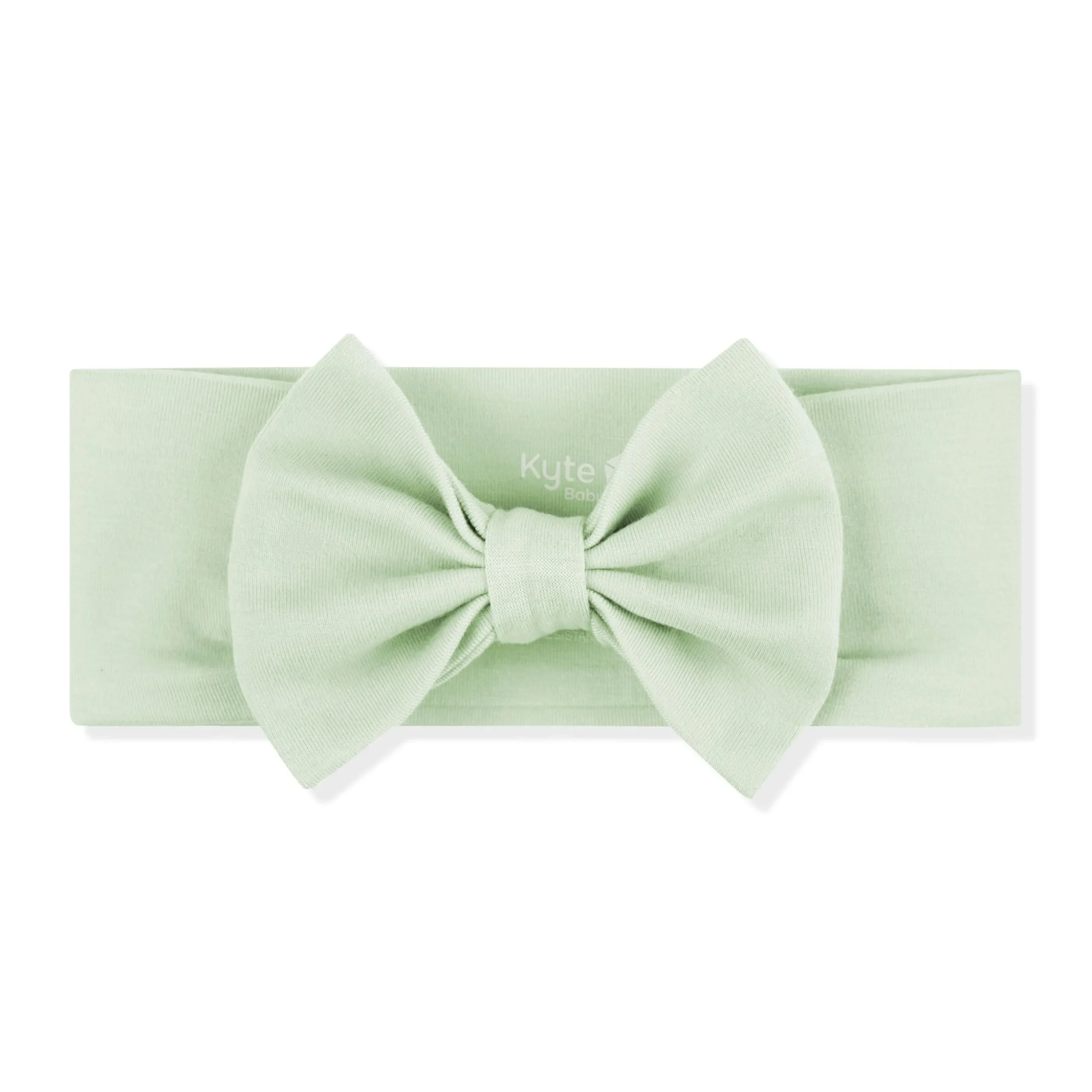 Bow Headband in Basil