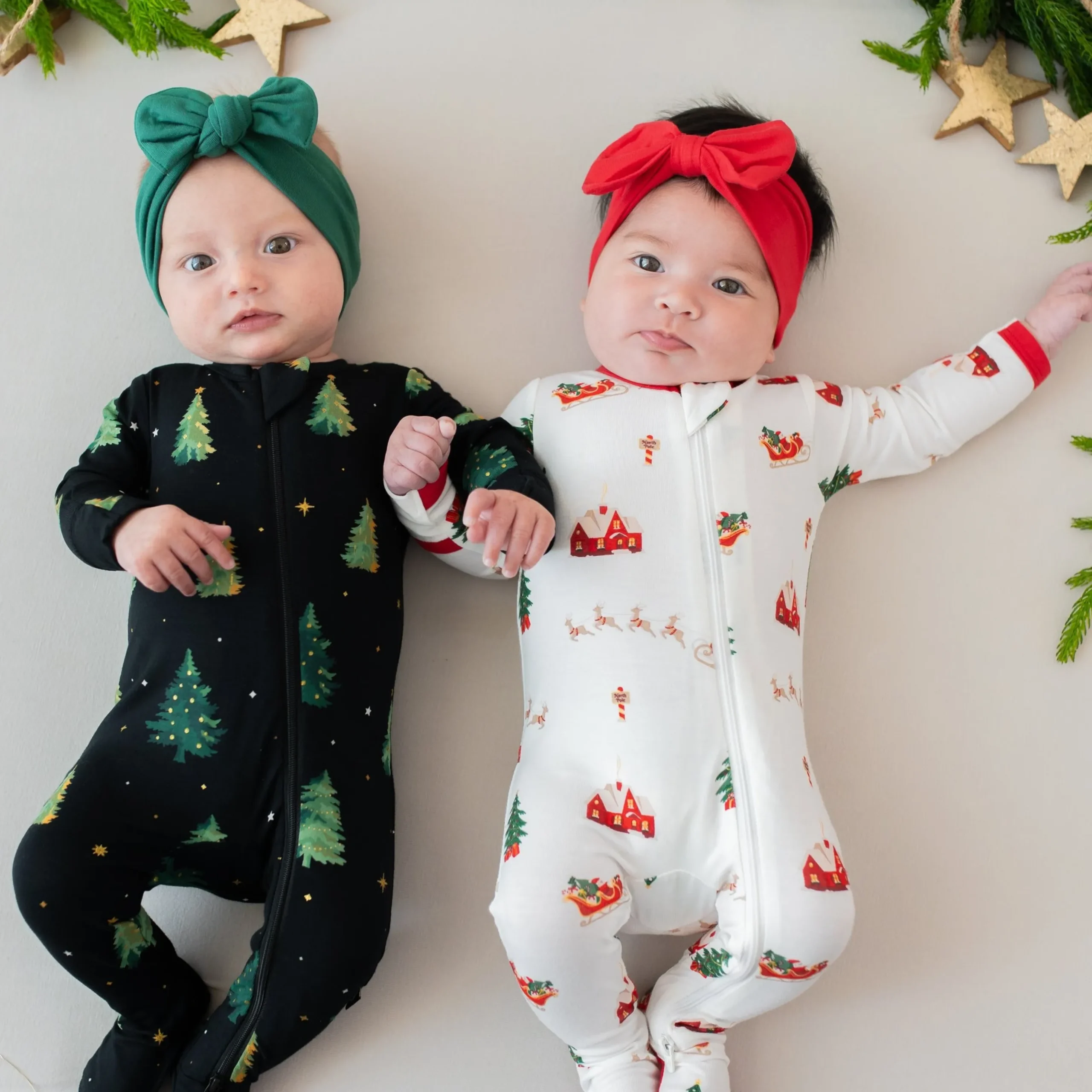 Bow Headband in Cardinal