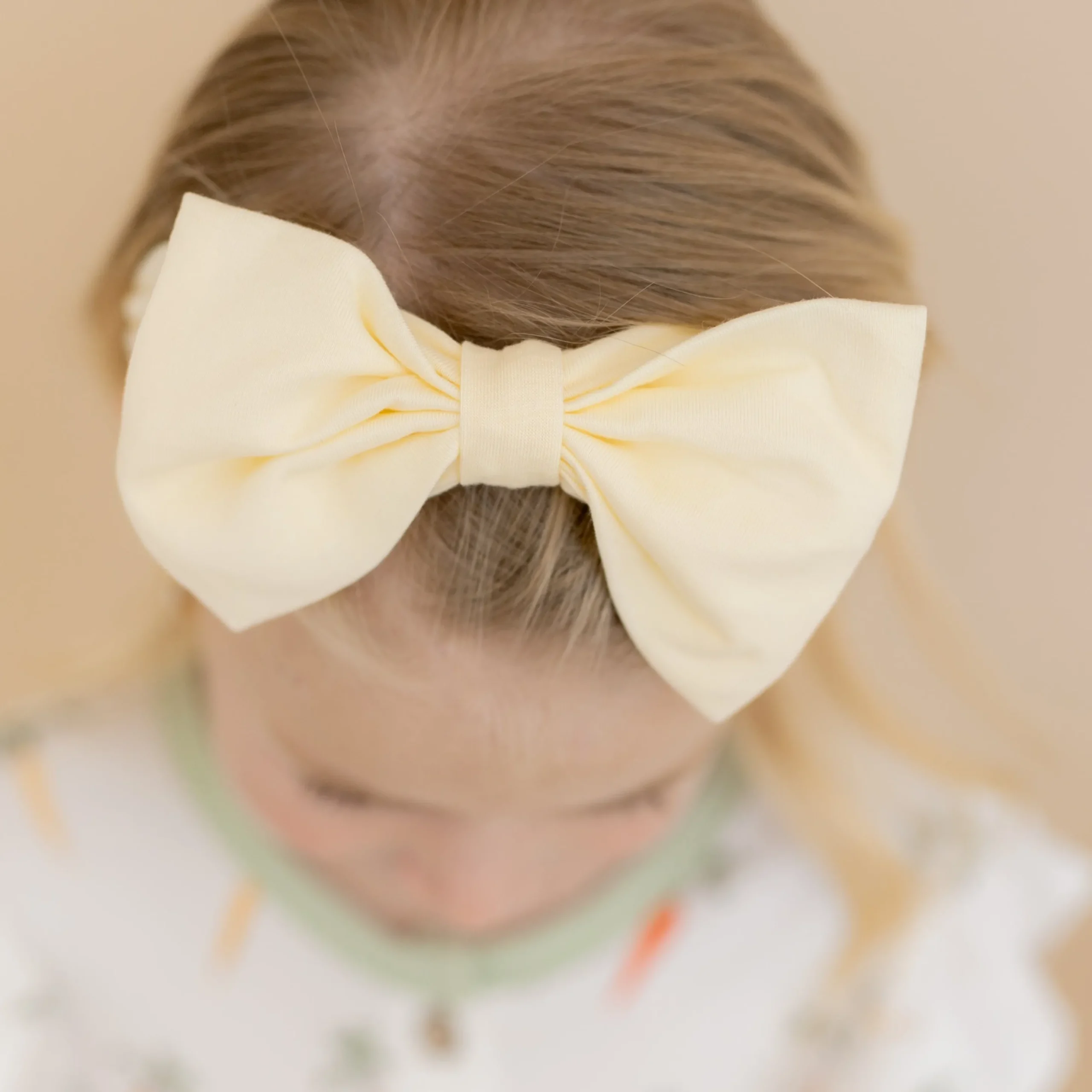 Bow Headband in Chamomile