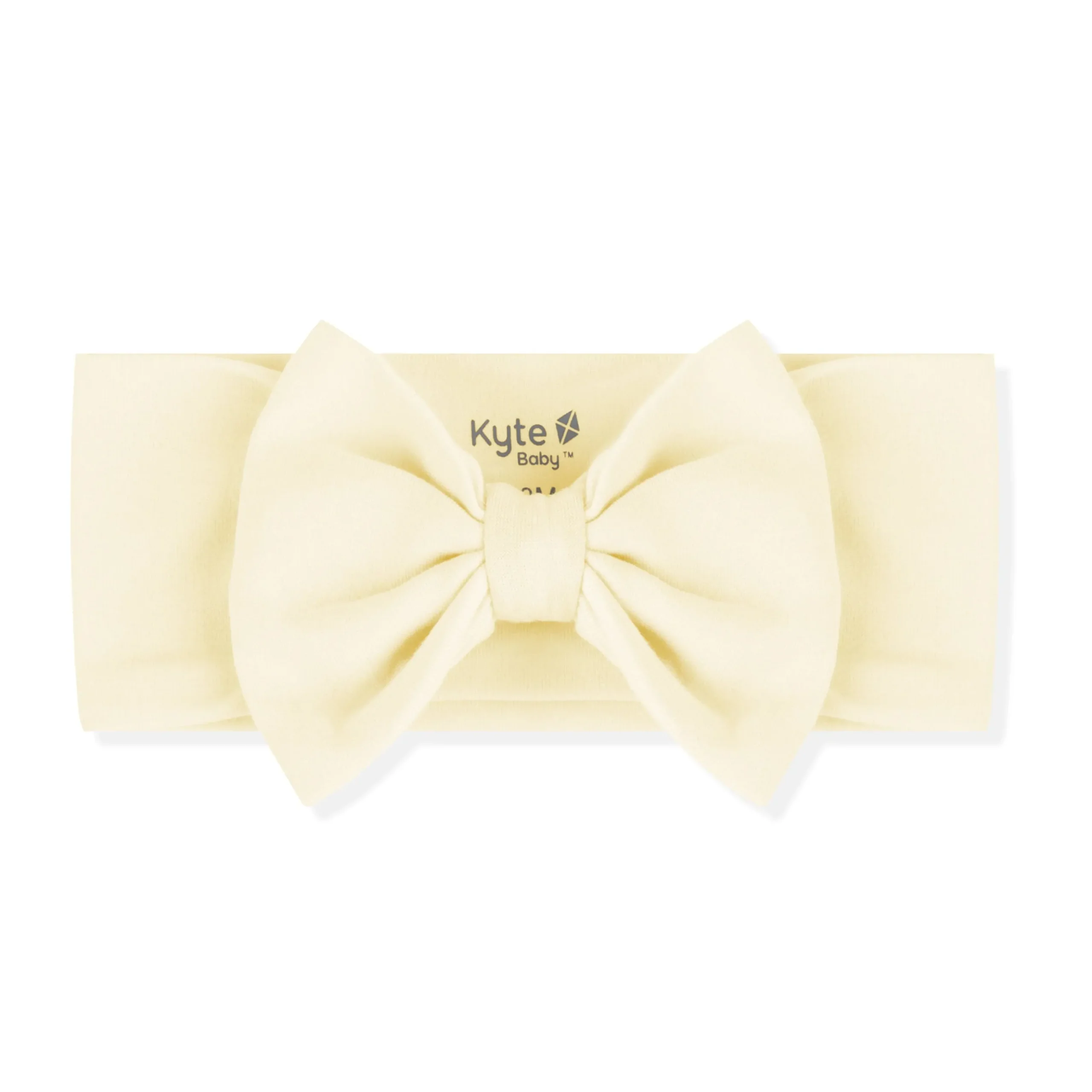 Bow Headband in Chamomile