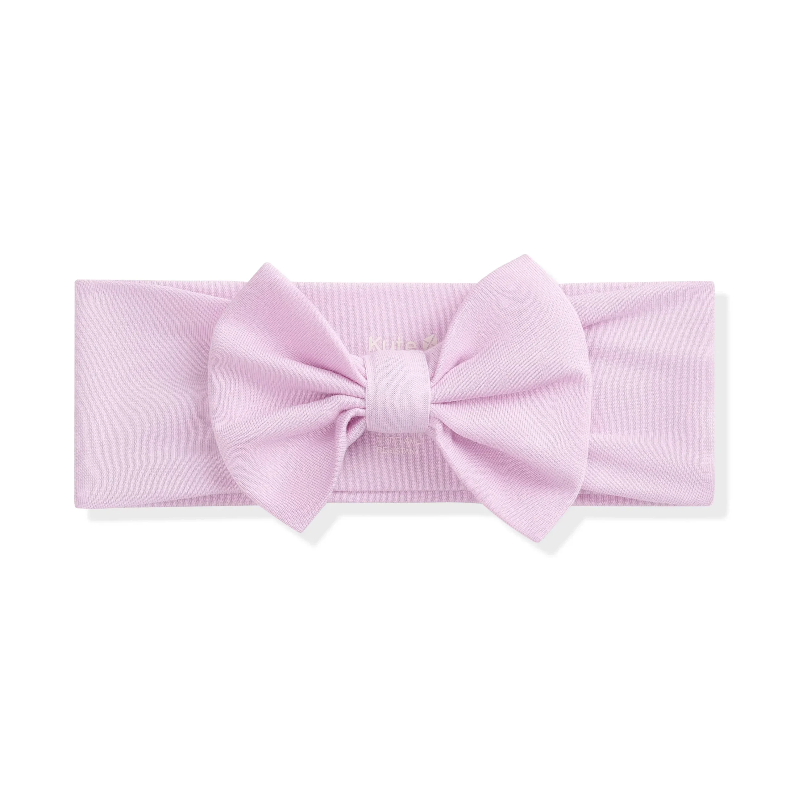 Bow Headband in Thistle