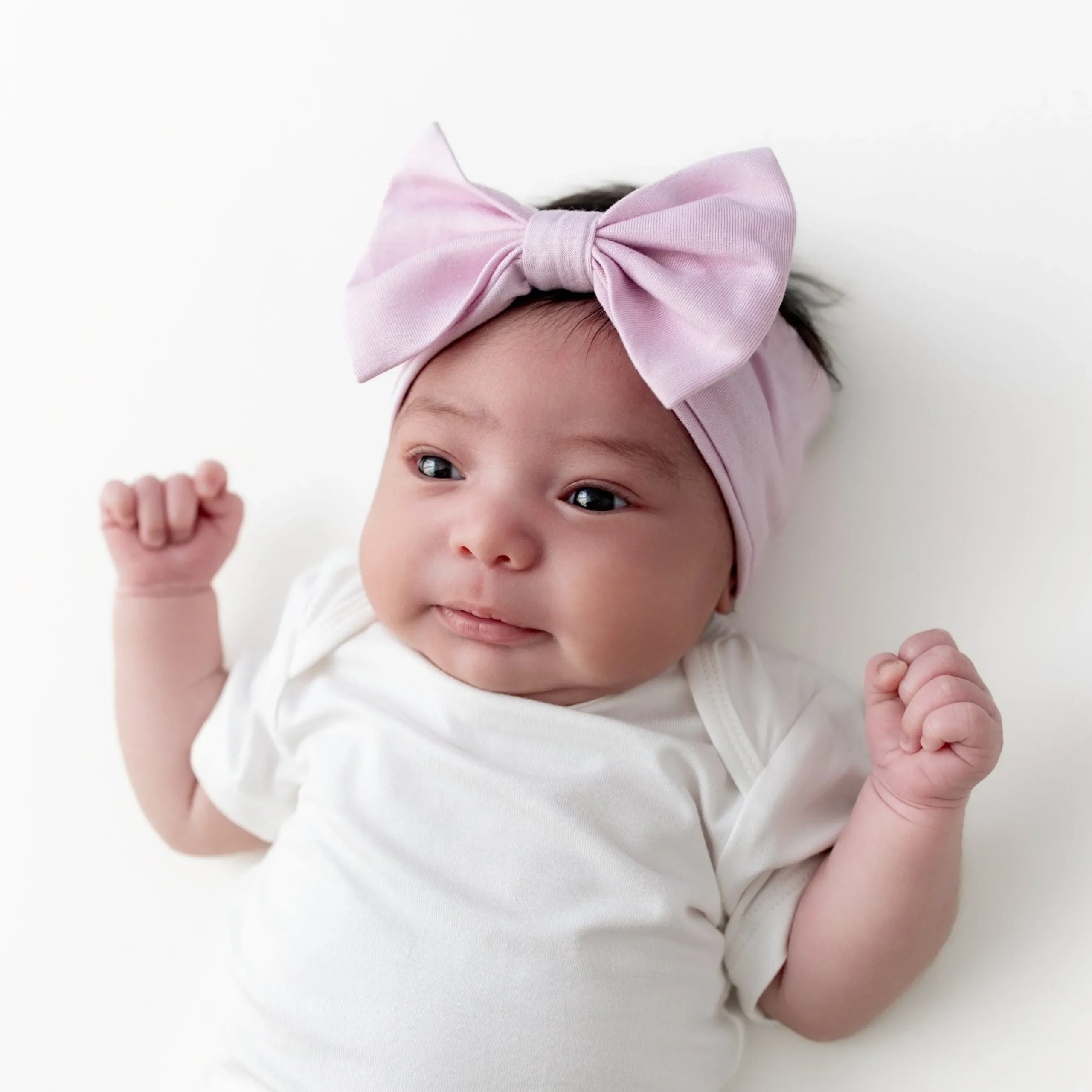 Bow Headband in Thistle