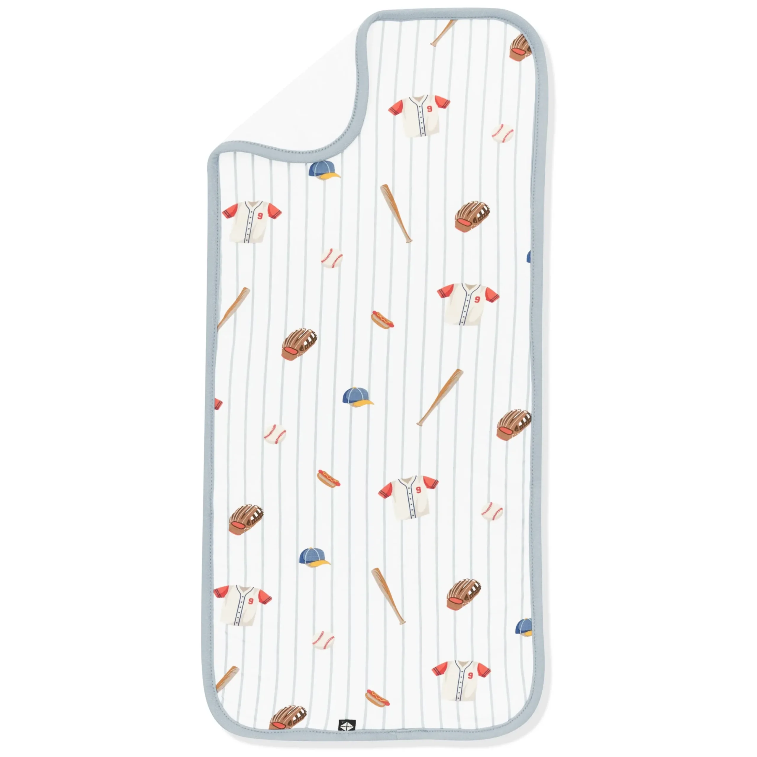 Burp Cloth in Home Run