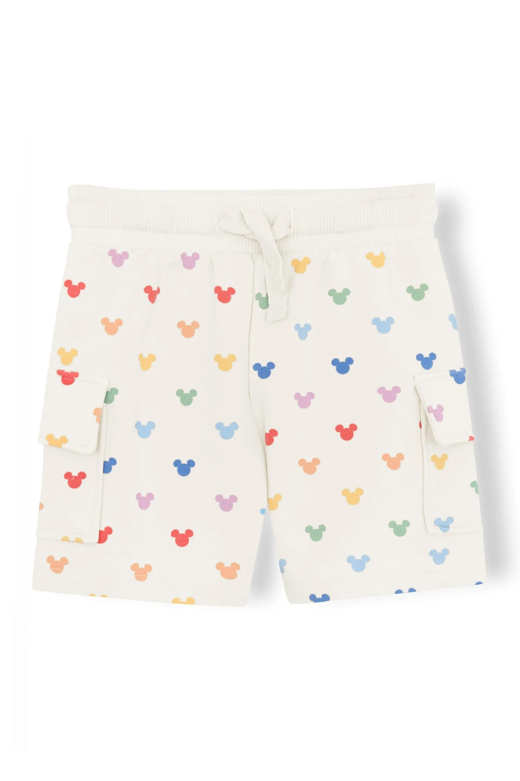Cargo Short in Pastel Mickey Mouse