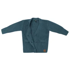 Chunky Knit Oversized Cardigan in Atlantic