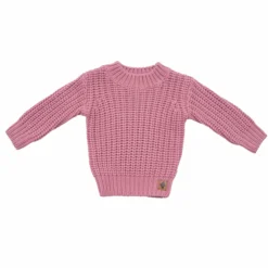 Chunky Knit Sweater in Apple Blossom