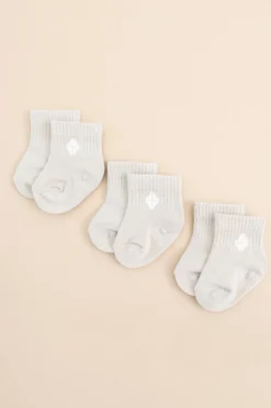 Crew Socks Combo 3-Pack in Oat