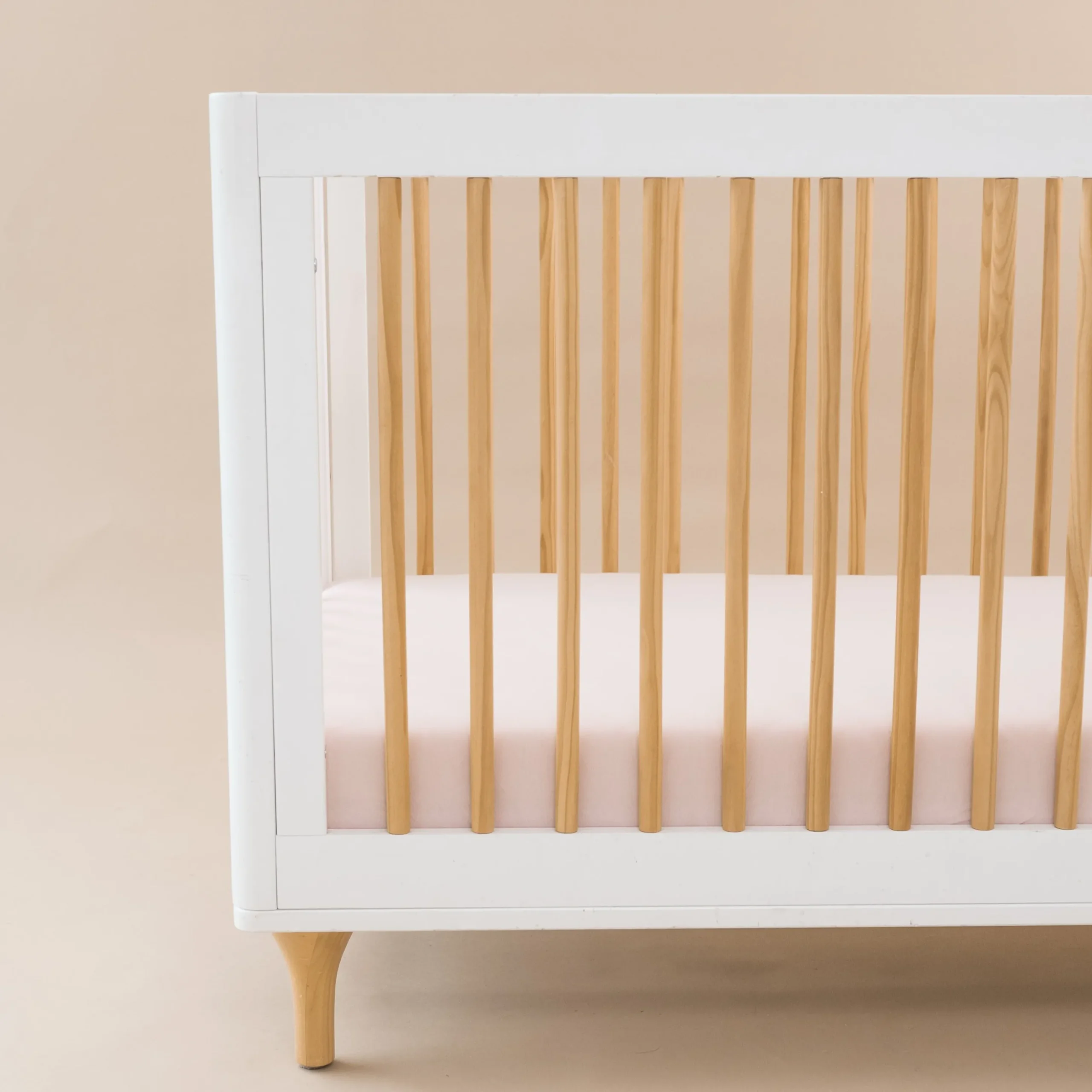Crib Sheet in Blush
