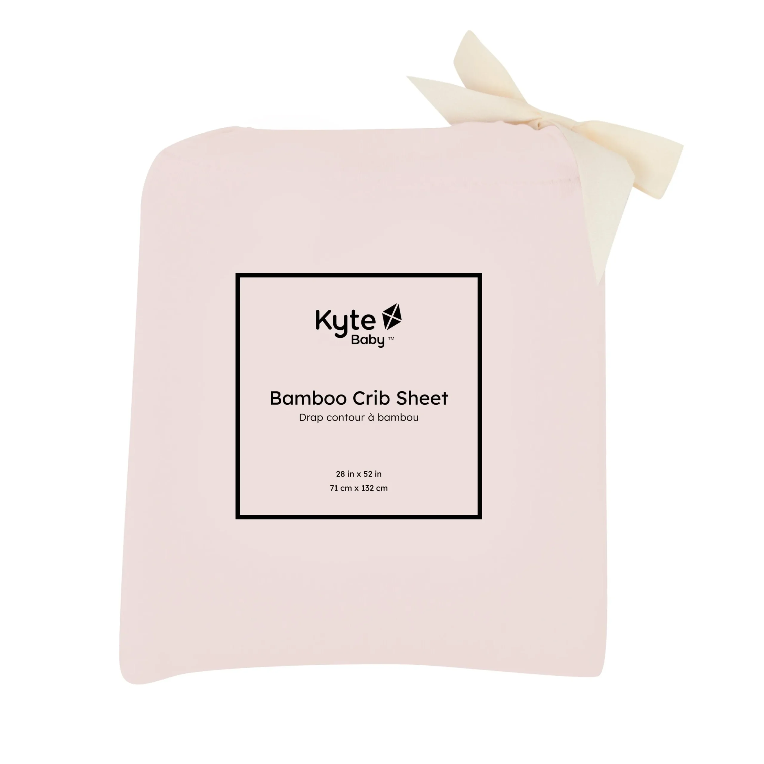 Crib Sheet in Blush