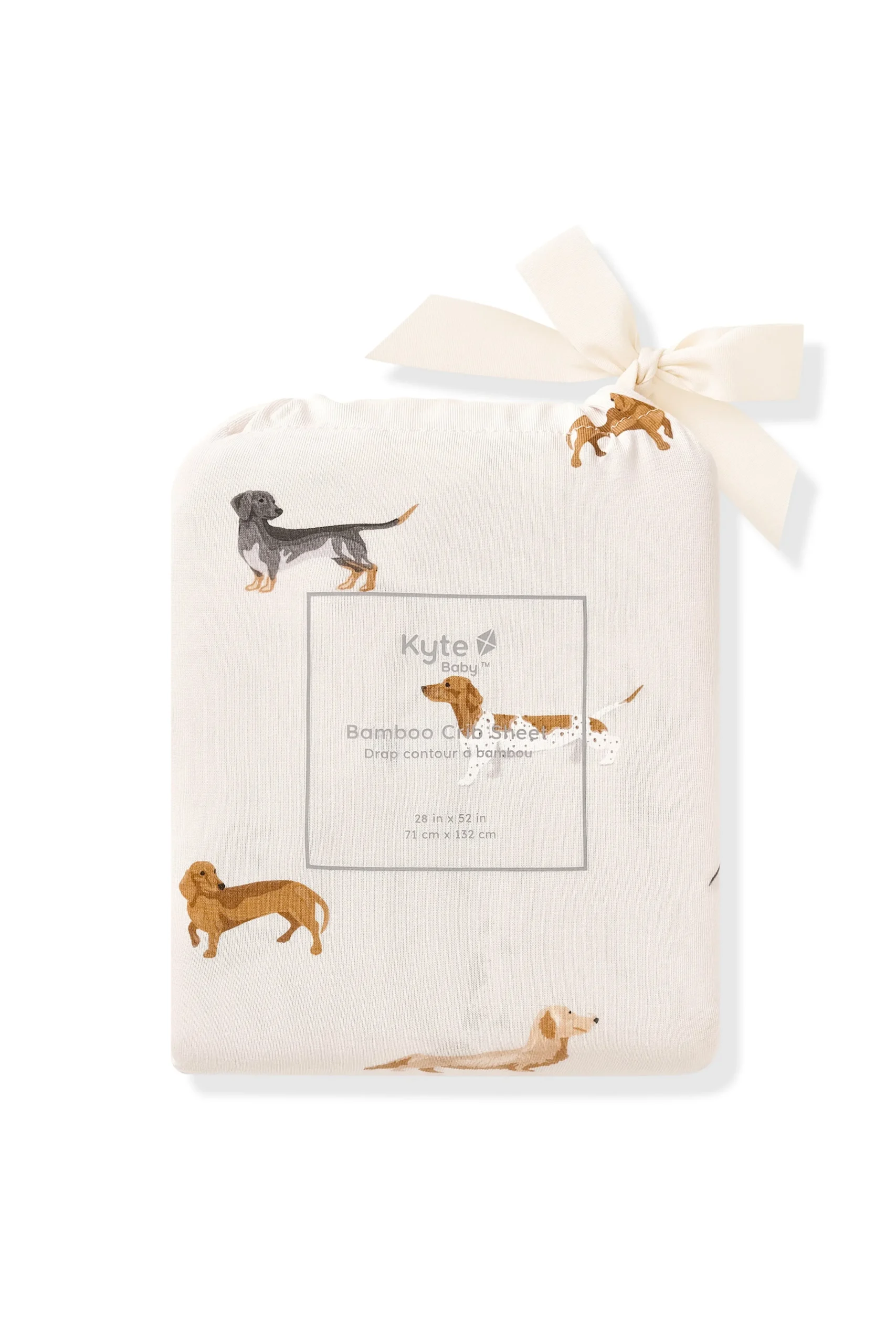 Crib Sheet in Dachshund