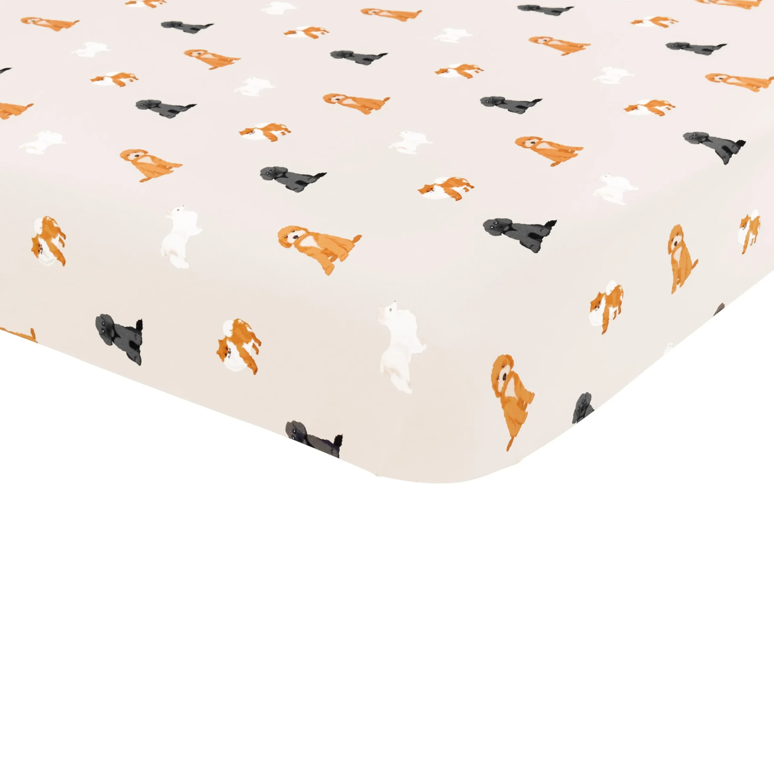 Crib Sheet in Fluffy Dog
