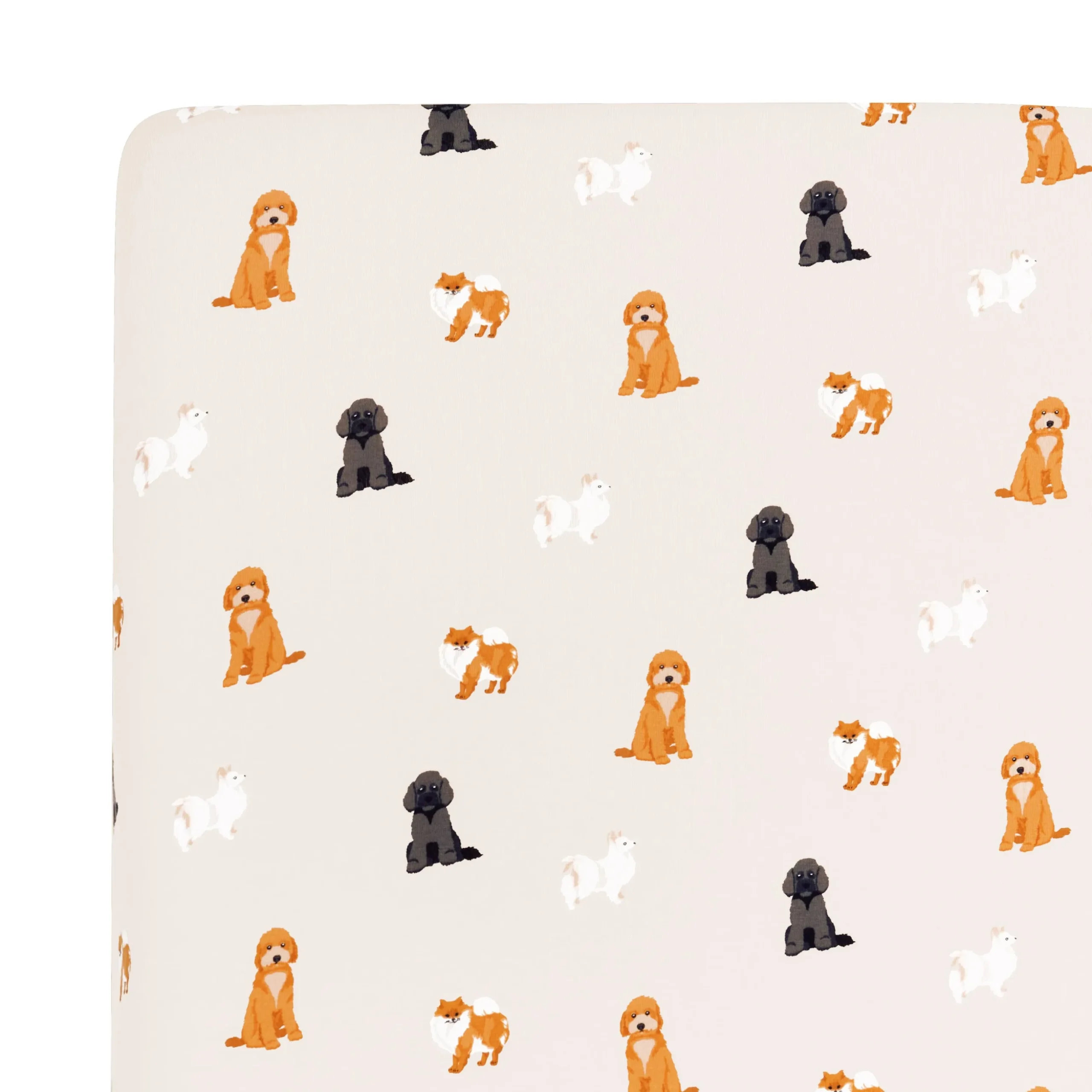 Crib Sheet in Fluffy Dog