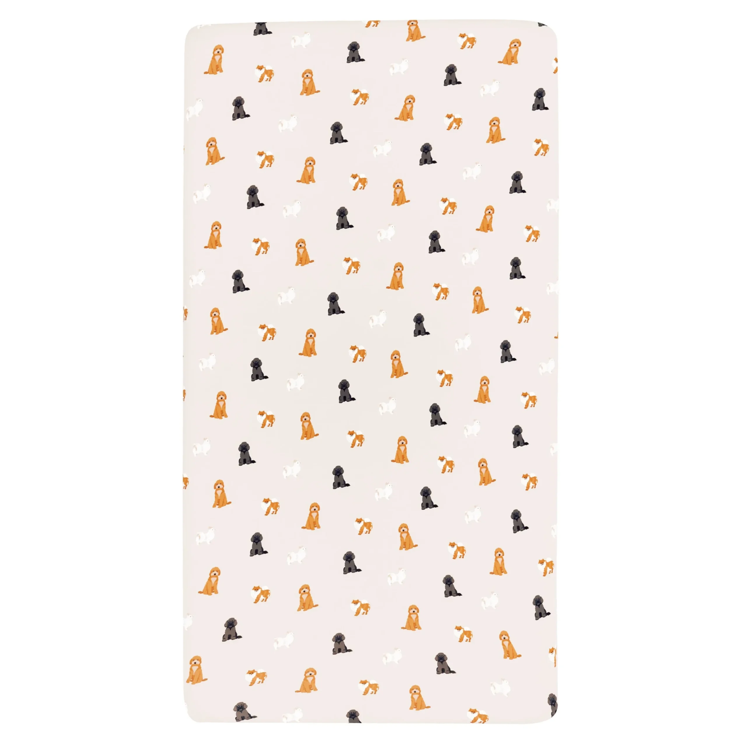 Crib Sheet in Fluffy Dog